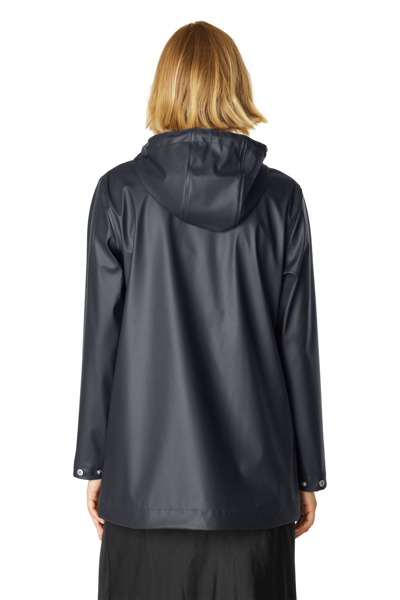 Ilse Jacobsen RAIN228 Light rain jacket in dark indigo.