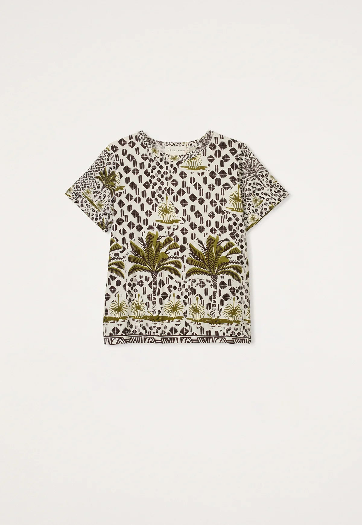 Nancybird Apollo Tee - Lino palm