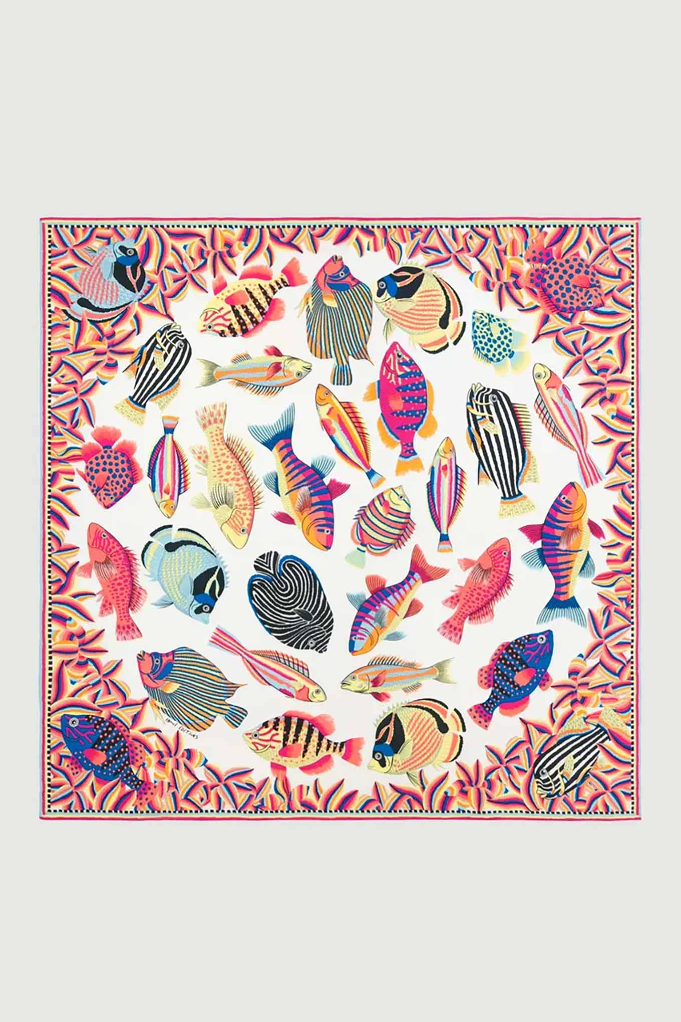 Inouï Editions scarf - Tuba pink