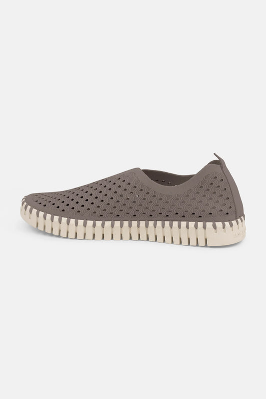 Ilse Jacobsen slip on Tulip  shoes in Falcon grey.