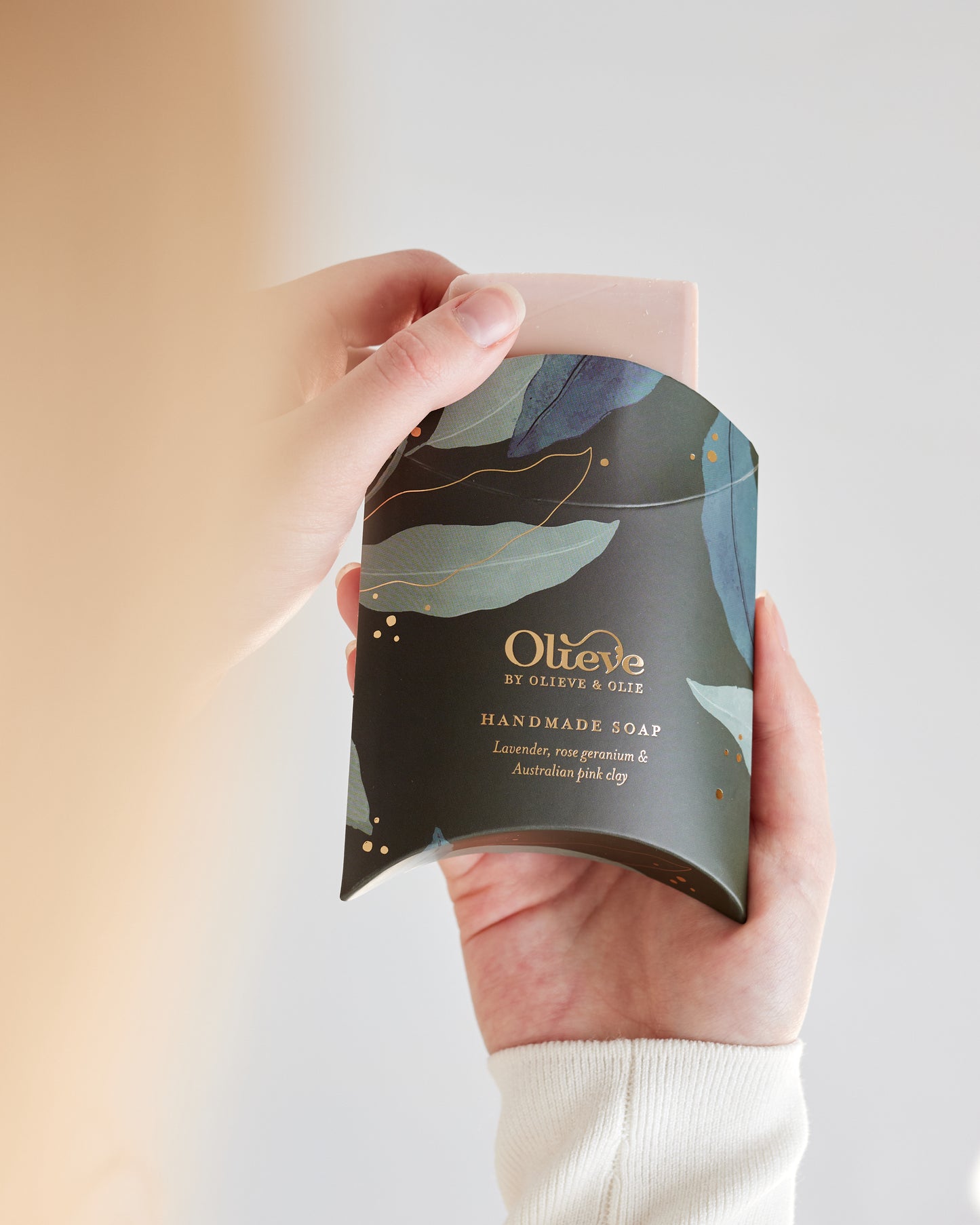 Olieve and Olive organic handmade olive oil soap Christmas gift.