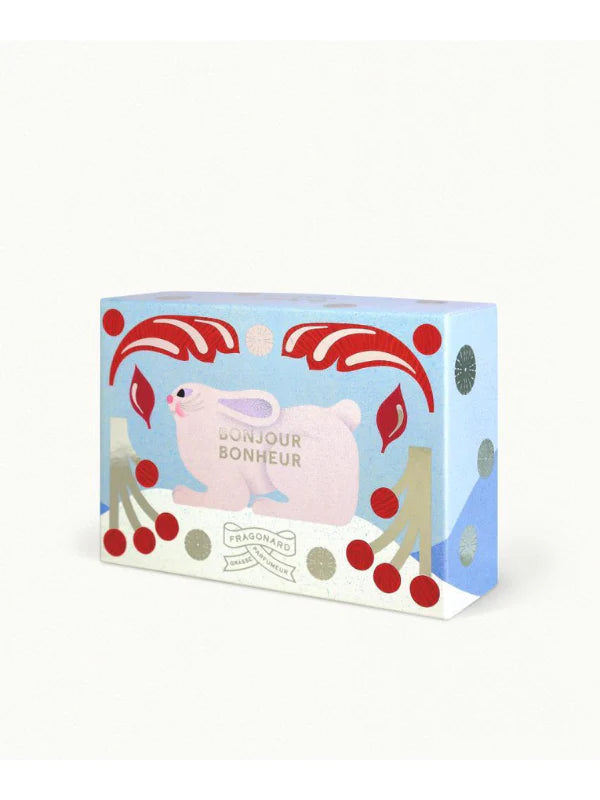 Fragonard Eau du Bonheur limited edition soap and dish set.