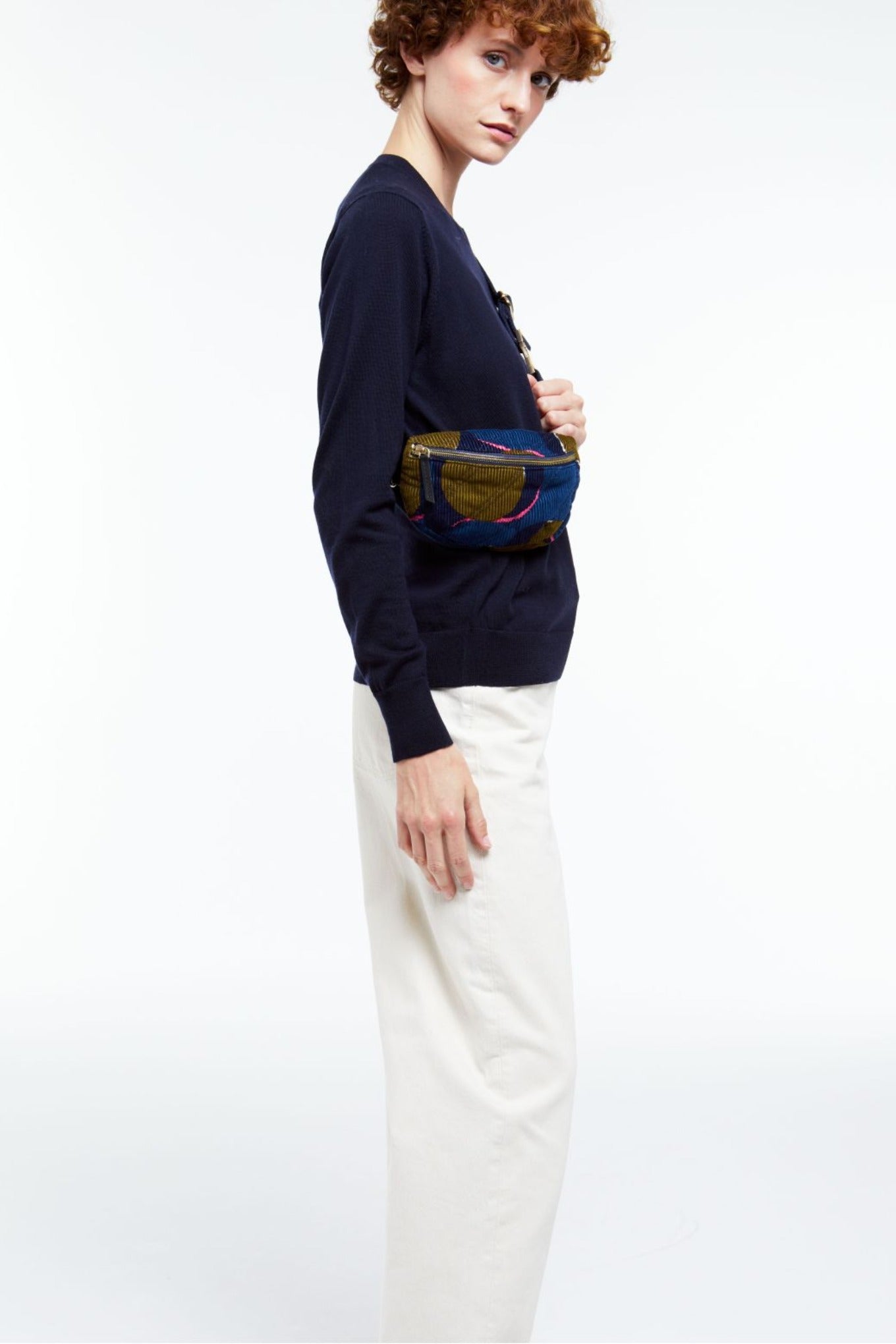 Ma POesie Chiara nymphe bum bag in kahki