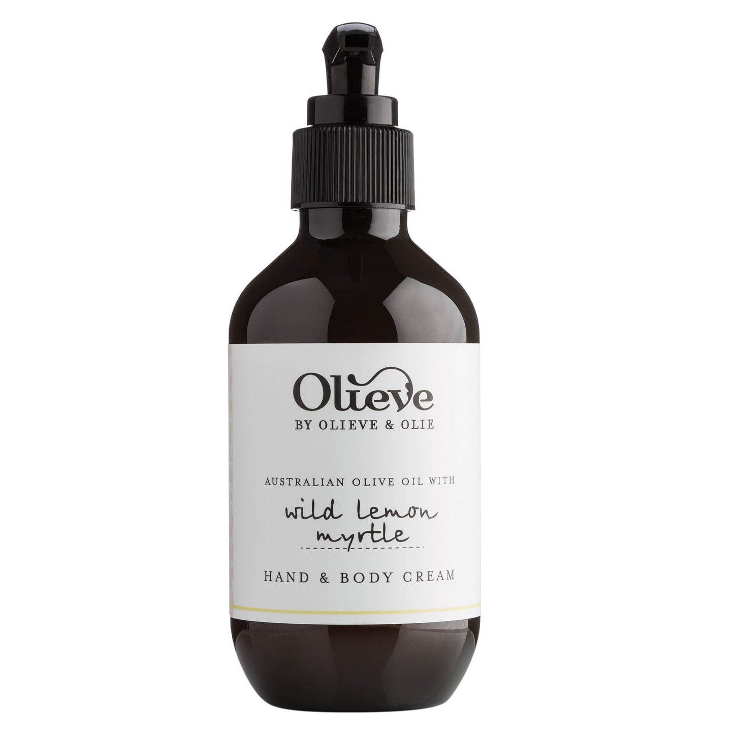 Olieve & Olie wild lemon myrtle natural and organic hand and body cream.