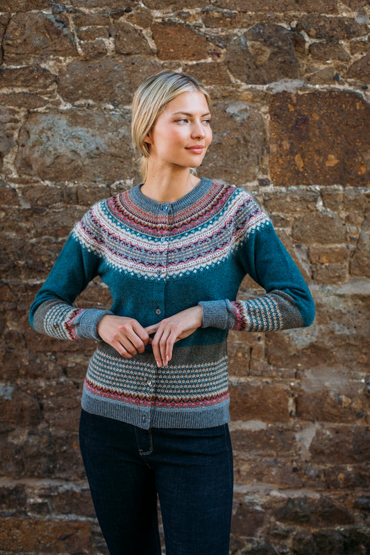 Eribé Alpine cardigan - Lugano