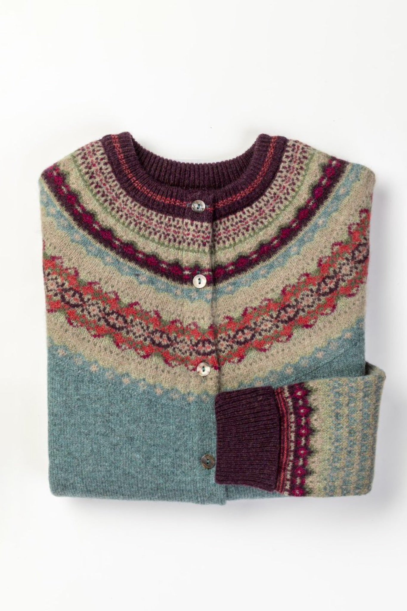 Eribé Alpine cardigan - Old Rose