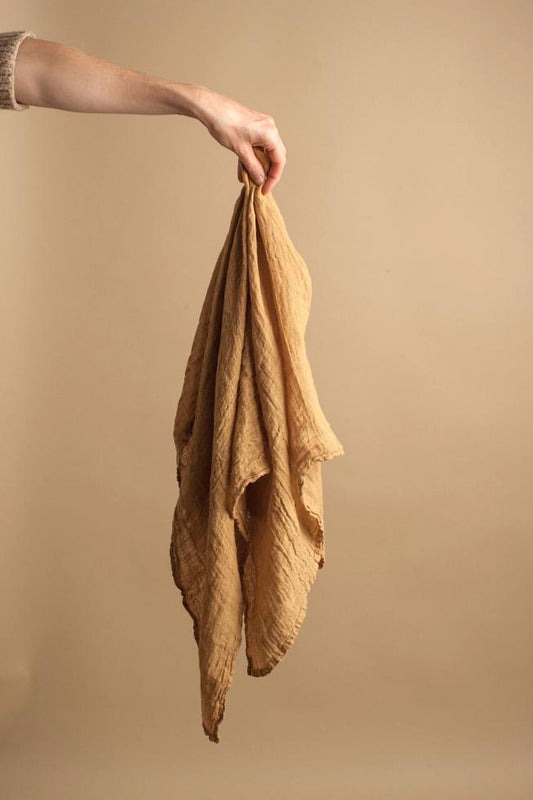 Couleur Chanvre carre - Cumin