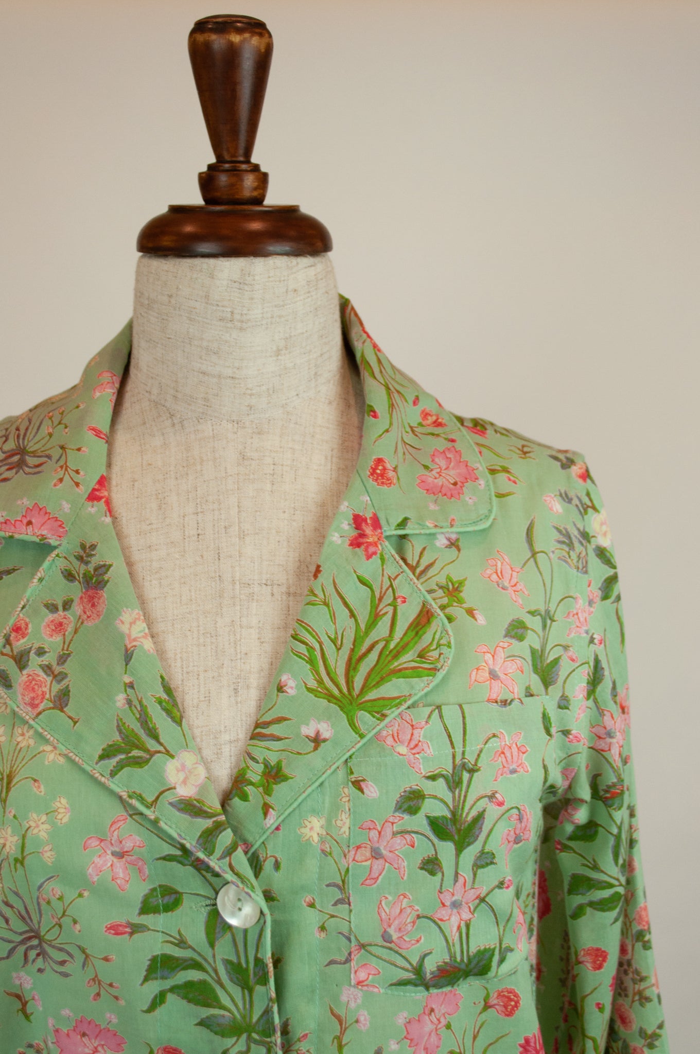 Pyjamas - mint green