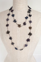 Load image into Gallery viewer, Sophie Digard embroidered wool necklace in Anthr/Bantry rich wintery tones.