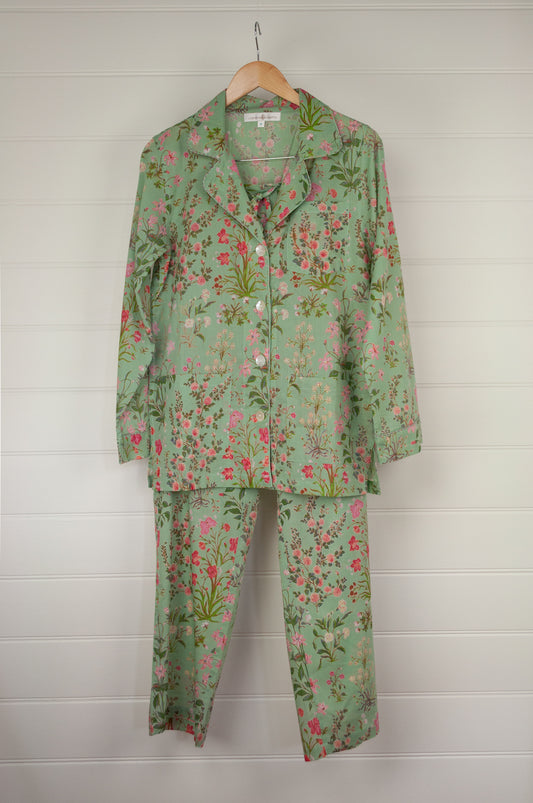 Pyjamas - mint green
