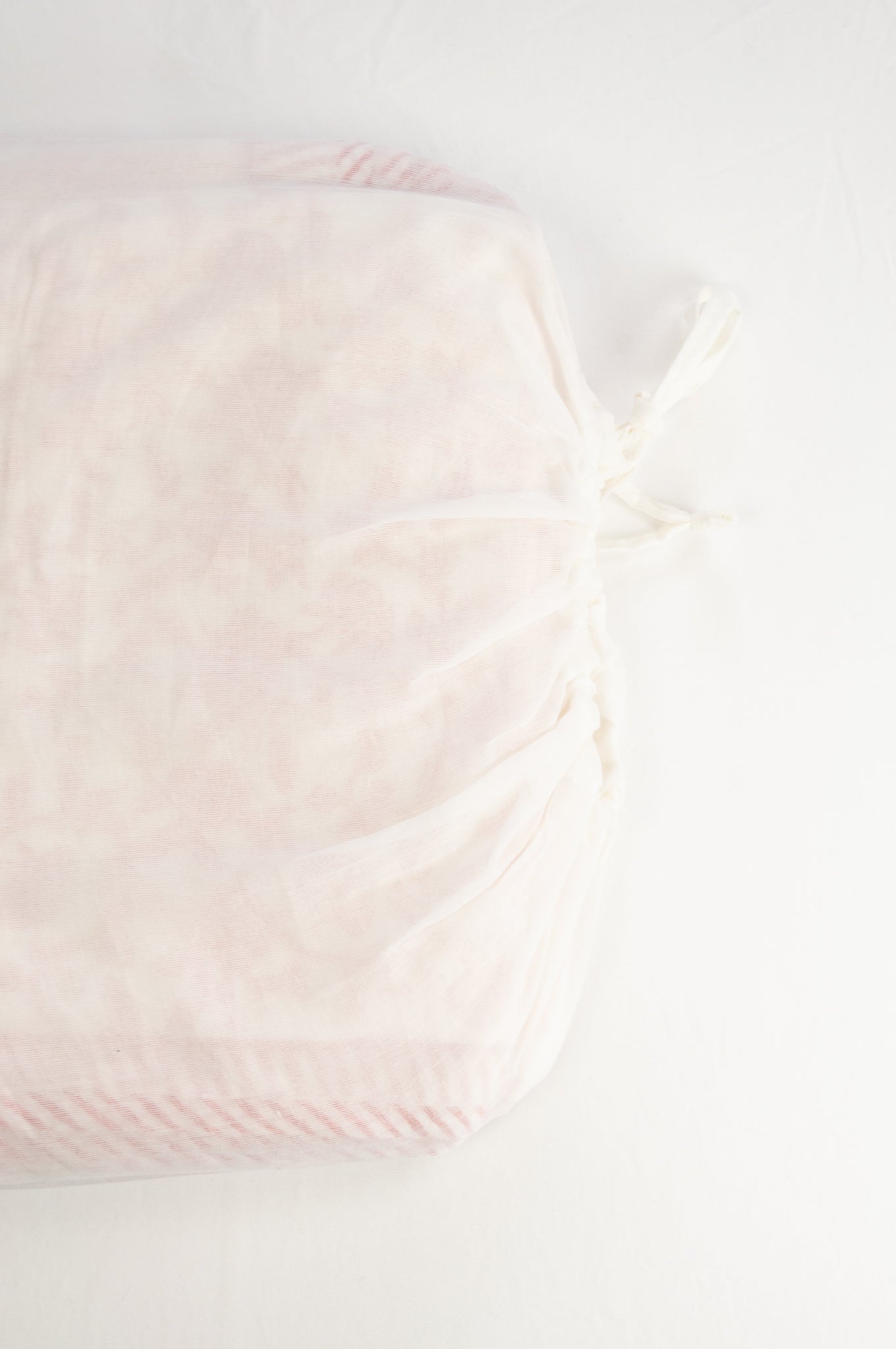 Crimson and white floral block print blockprint dohar lightweight muslin bedcover.