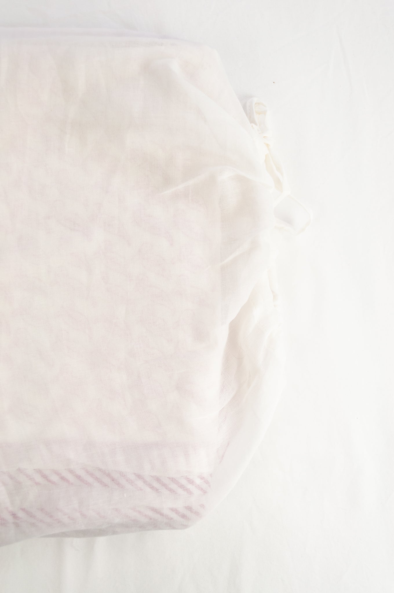 Rose pink and white leaf block print blockprint dohar lightweight muslin bedcover.