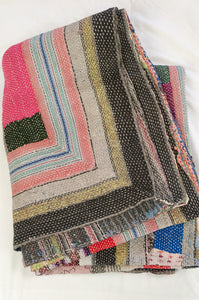 Vintage kantha quilt - Mayra