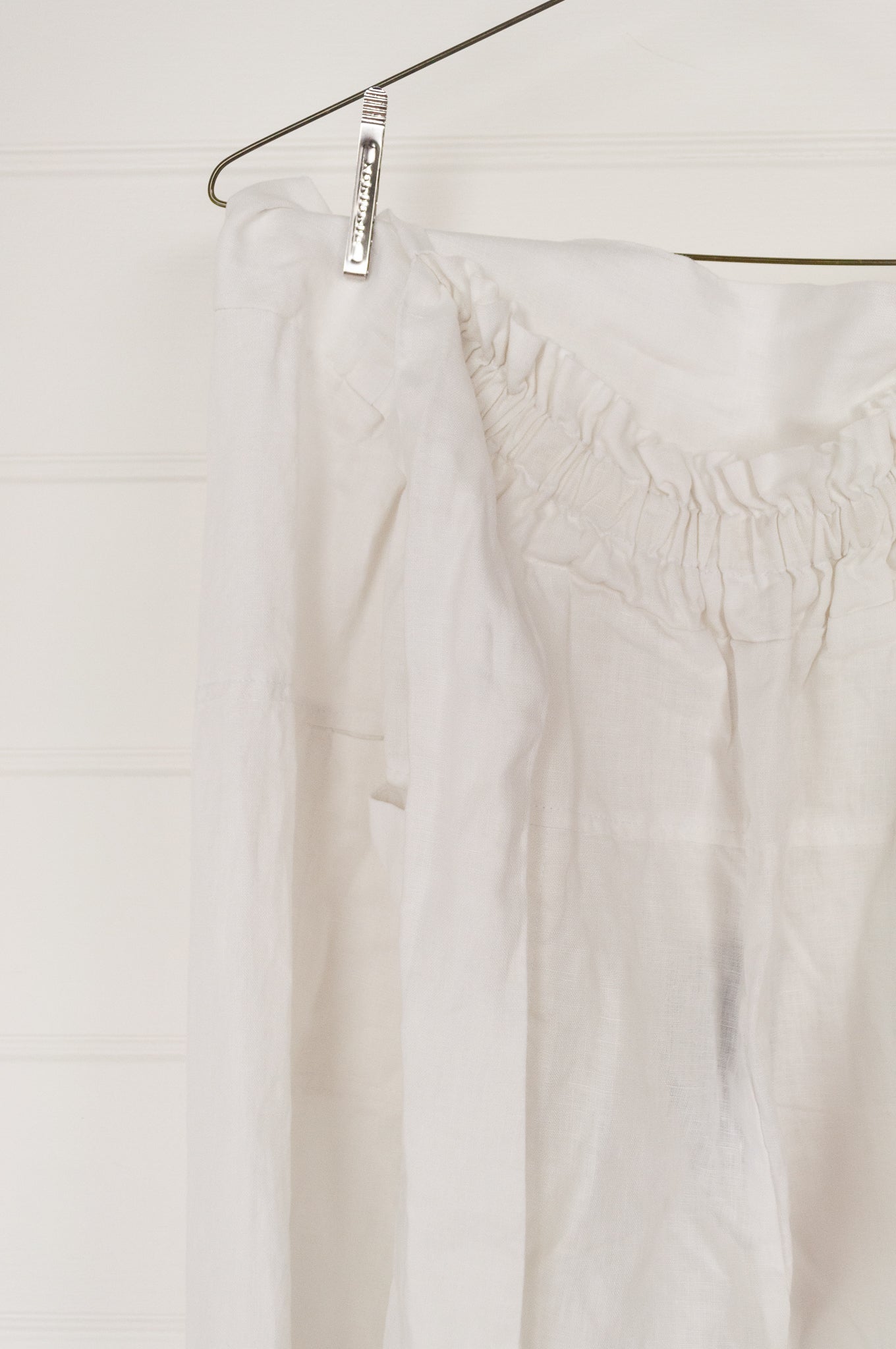 Frockk Ruby linen pants - white