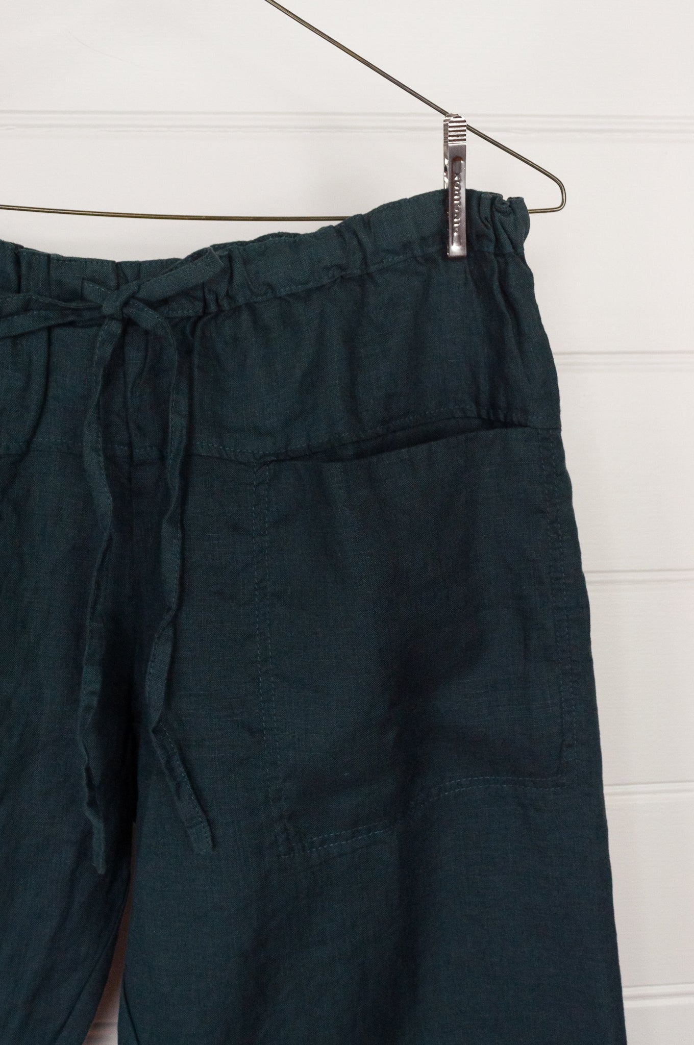 Frockk Jessie linen pants - charcoal