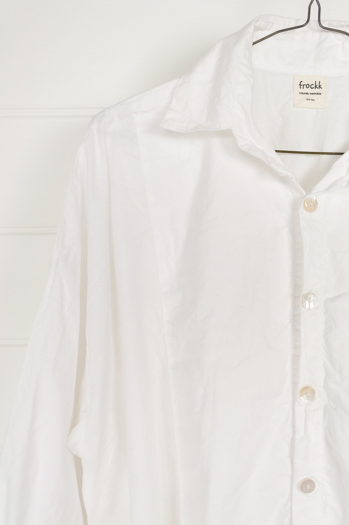 Frockk Megan shirt - white