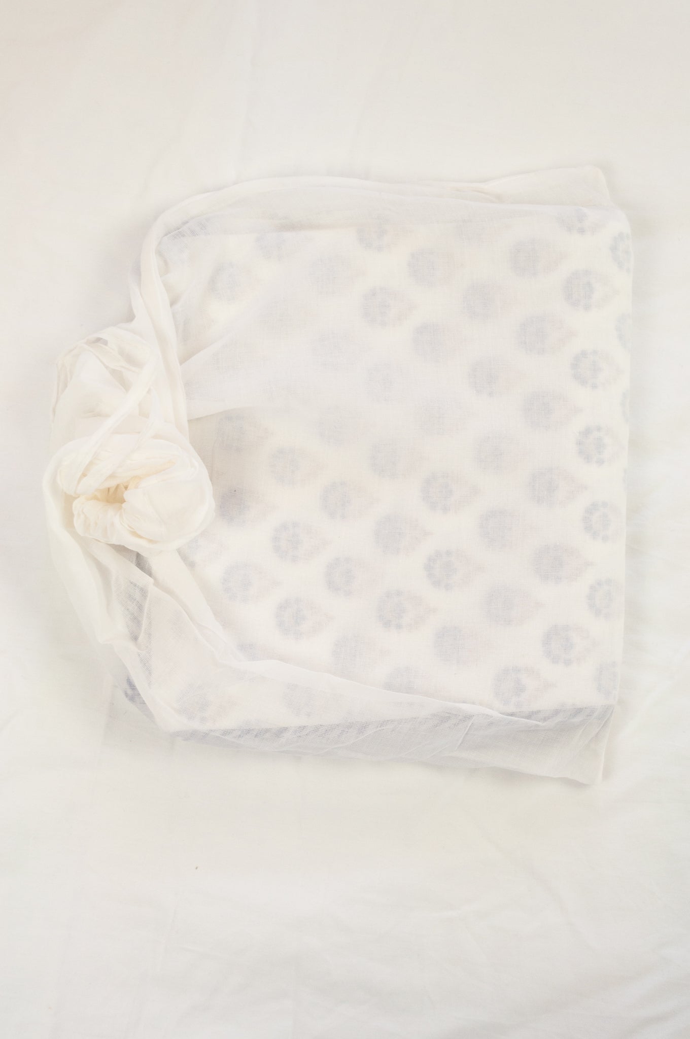 Baby Dohar - Blue teardrop (bassinet size)