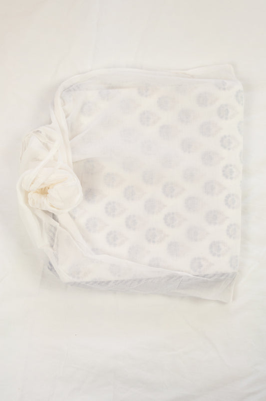 Baby Dohar - Blue teardrop (bassinet size)