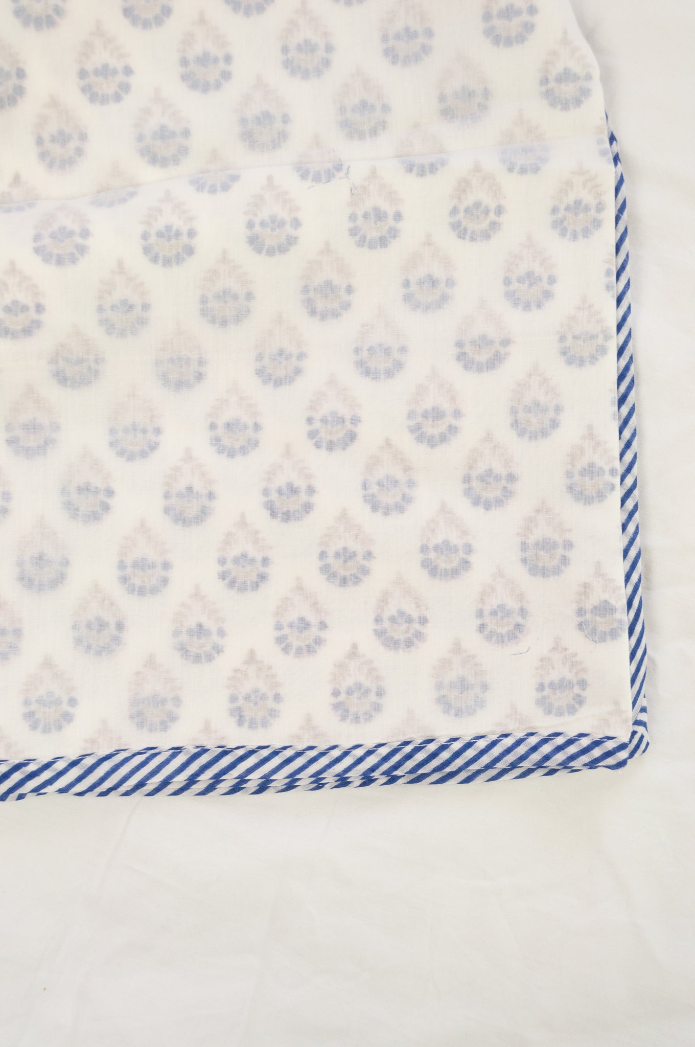 Baby Dohar - Blue teardrop (bassinet size)