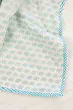 Load image into Gallery viewer, Baby Dohar - Nelly aqua blue (bassinet size)