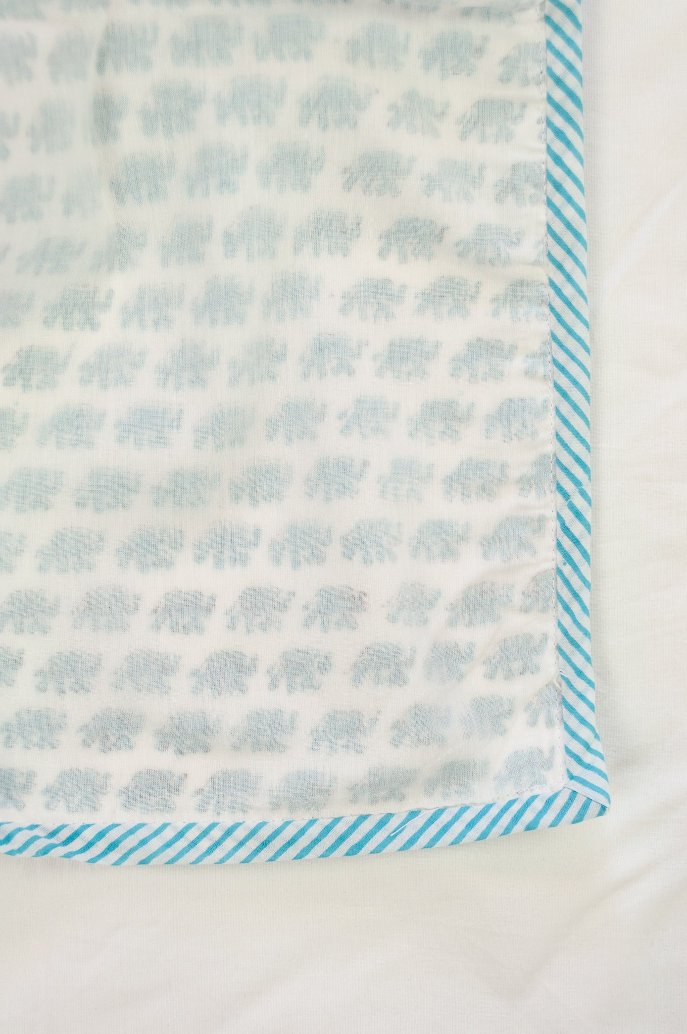 Baby Dohar - Nelly aqua blue (bassinet size)