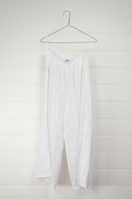 Load image into Gallery viewer, Banana Blue made in Australia fine cotton voile petticoat pants, elastic waist wide leg.