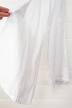 Load image into Gallery viewer, Banana Blue made in Australia fine cotton voile petticoat pants, elastic waist wide leg.