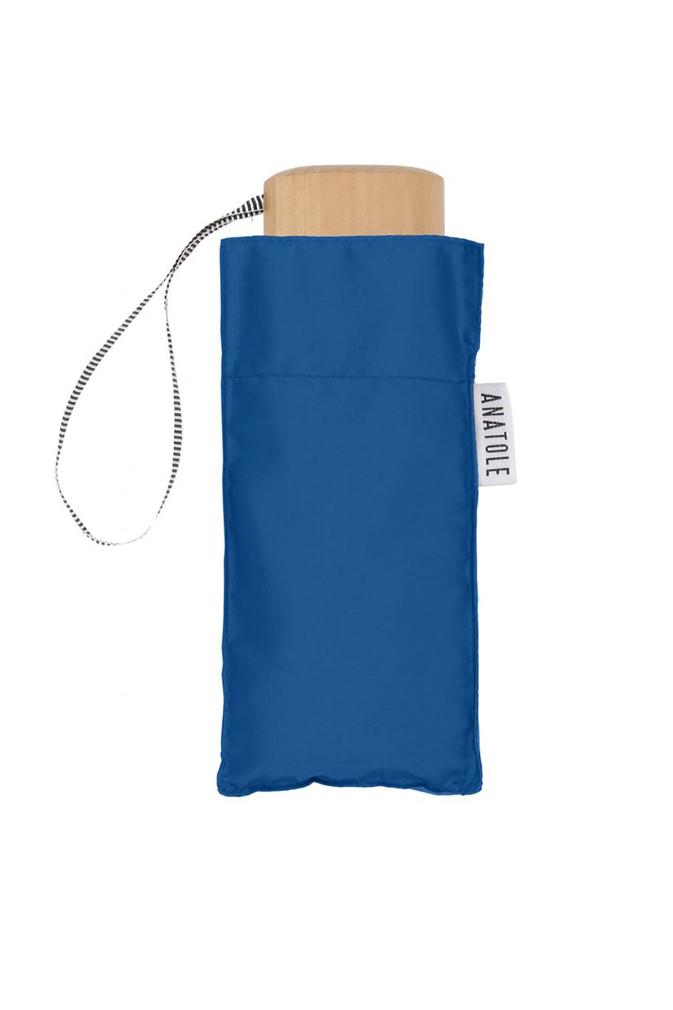 Anatole folding micro-umbrella - Marguerite royal blue