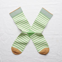 Load image into Gallery viewer, Bonne Maison socks - Lichen stripe