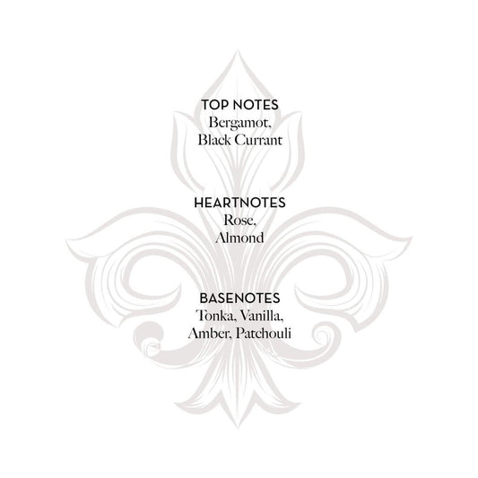 Fragonard French boxed soap Rose ambre (rose amber) made in France (fragrance map).