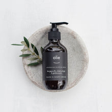 Load image into Gallery viewer, Olieve &amp; Olie bergamot, clary sage and geranium natural and organic hand and body wash.