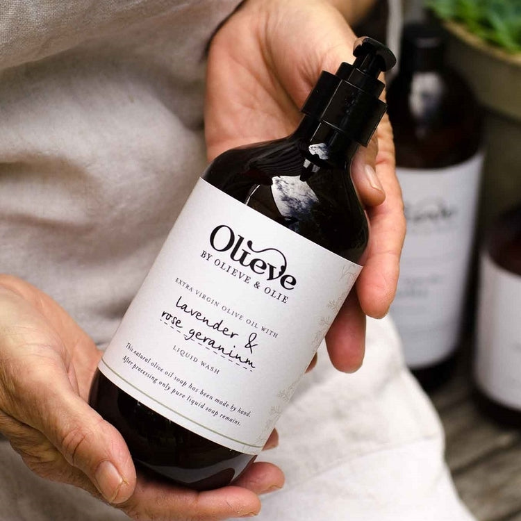 Olieve & Olie Australian made organic olive oil based soap, hand and body wash and cream made from all natural, locally sourced and sustainable ingredients.