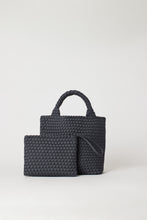 Load image into Gallery viewer, Andreina Ciudad handwoven cross body bag handbag in charcoal.