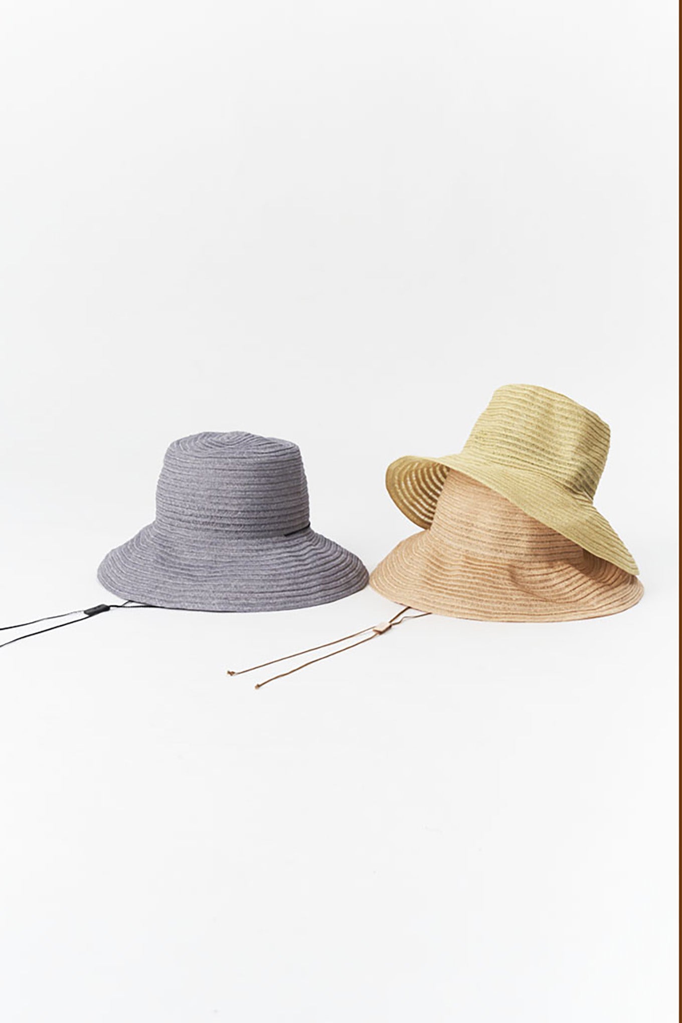 Parcnique PCNQ Pop hat cotton and abaca fibre made in Japan.