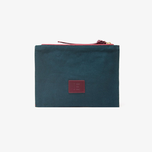 Inouï Editions pouch - Toutou emerald