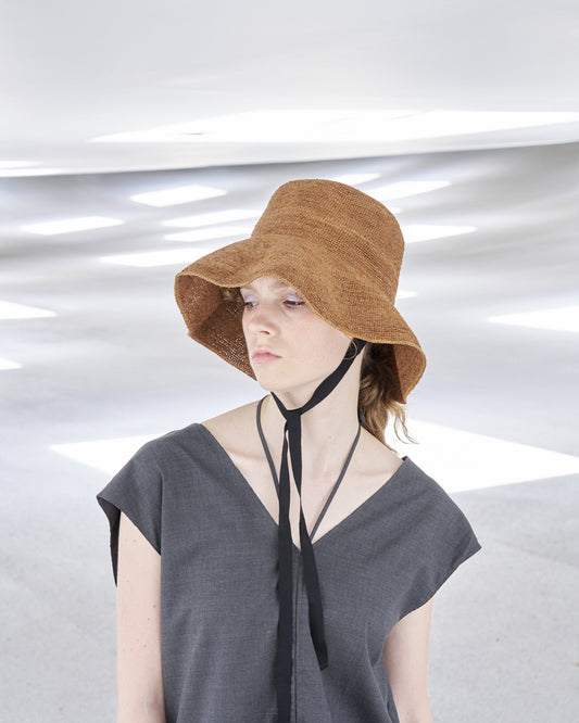 PCNQ Cleo hat - brown