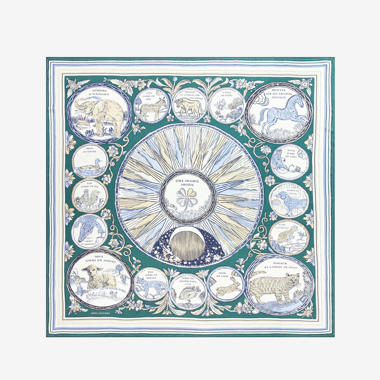 Inouï Editions carre - Chance green