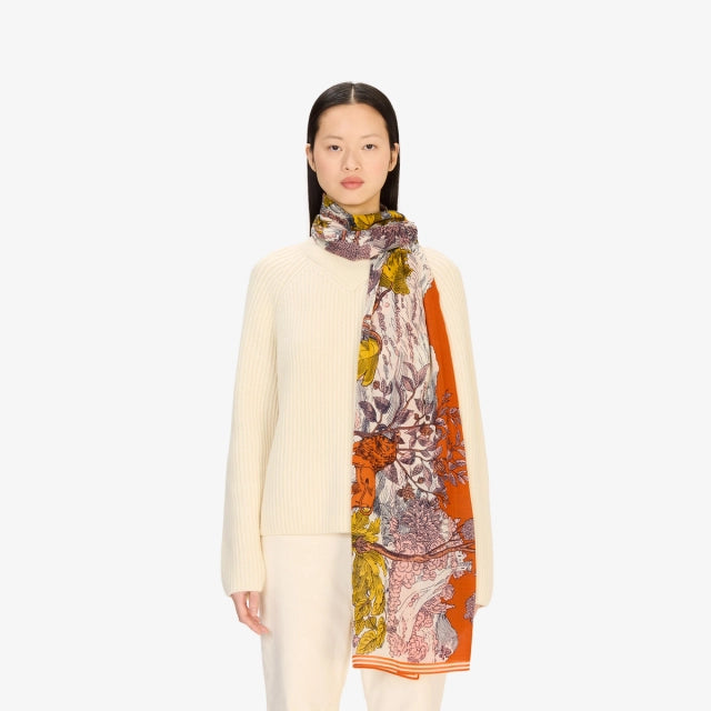 Inouï Editions scarf - Histoire orange