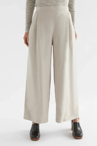 Elk Ilona pant in flax French linen.