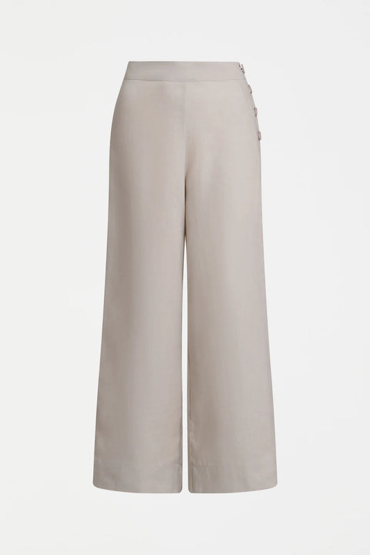 Elk Hersom flax linen straight leg pants.