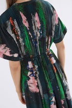 Load image into Gallery viewer, Elk Malo shirt dress in reflections print.