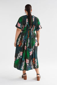 Elk Malo shirt dress in reflections print.