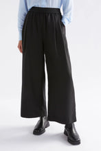 Load image into Gallery viewer, Elk Sepp pants in black, with elastic waist.