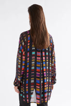 Load image into Gallery viewer, Elk Eir sheer shirt in Tessela print.