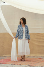 Load image into Gallery viewer, Dve Varuuni jacket - Aegean blue print