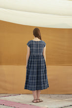 Load image into Gallery viewer, Dve Toshni dress - indigo check