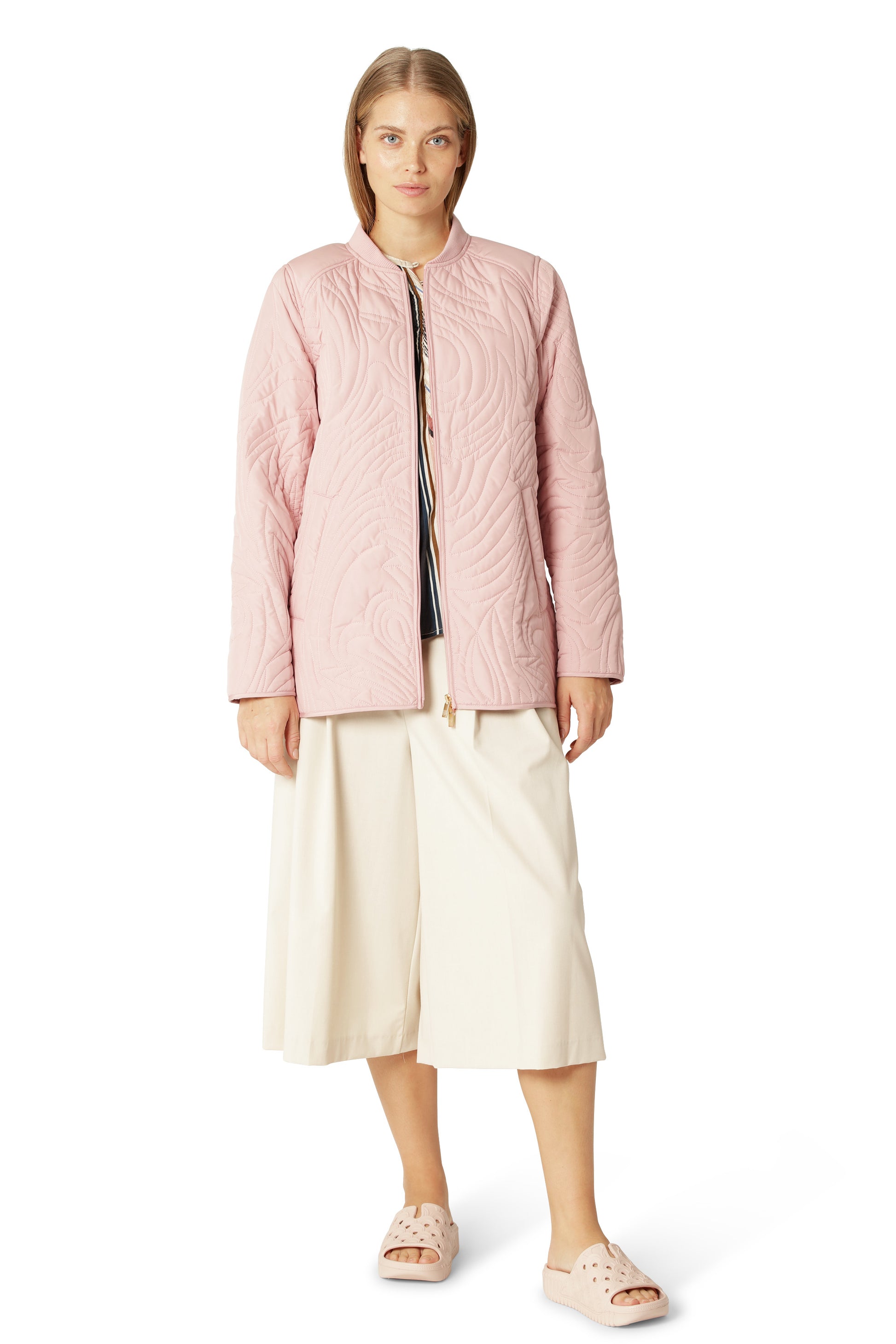 Ilse Jacobsen Birch EVA slide sandal in Lotus light pink.