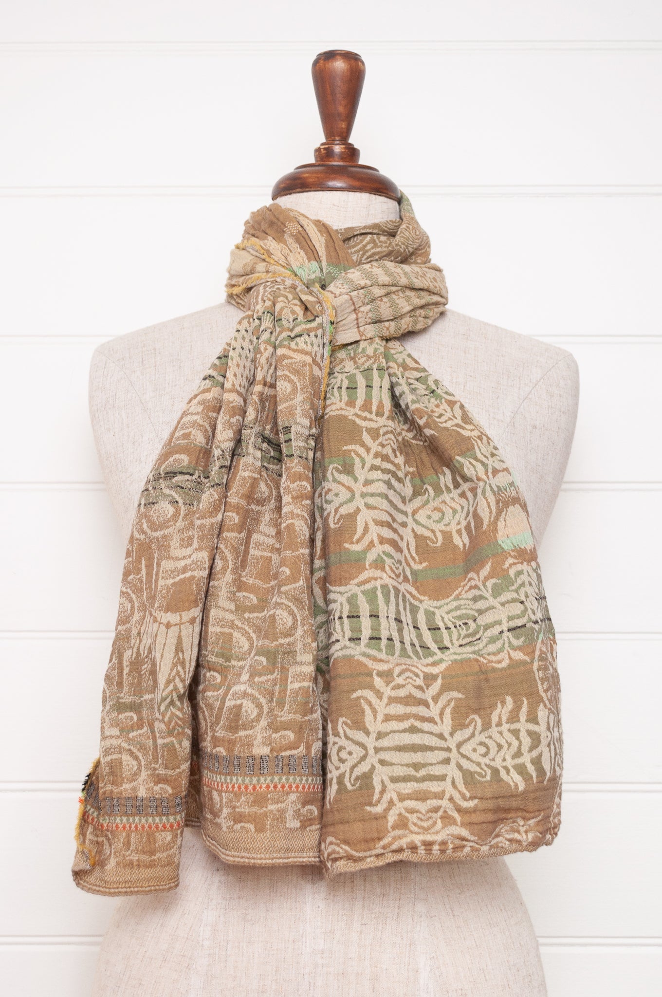 Pascal Flamand Letol Létol scarf - Diego verveine – juniperhearth