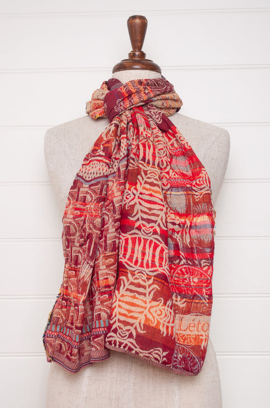 Létol scarf - Diego paprika