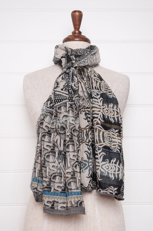 Létol scarf - Diego graphite